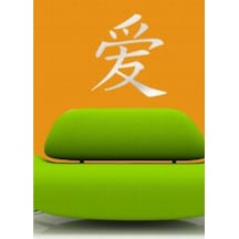 M3 Decorium Kanji Dekoratif Ayna Gümüş