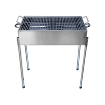 Paslanmaz Mangal Portatif Ayaklı - Standlı 70cm 5728 Çok Renkli