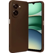 Samsung Galaxy Uyumlu, A07 4g Auto Focus Karbon Kapak - Kahverengi