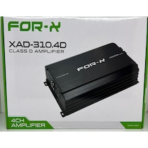 For-x Xad-310.4d-4x300w Gerçek Rms-kaliteli Profesyonel Üst Seviye Oto Anfi