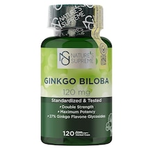 Natures Supreme Ginkgo Biloba 120 Mg 120 Kapsül Aromasiz