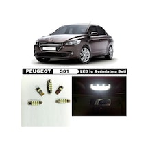 Megamarket06 Peugeot 301 Led Iç Aydınlatma Ampul Seti Beyaz