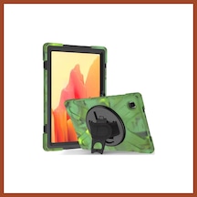 Bezos Samsung Galaxy T220 Tab A7 Lite 8.7 Kılıf Amazing Tablet Kapak - Kamuflaj Pro