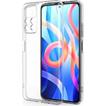 Tedar Xiaomi Poco M4 Pro 4g Kılıf Lüx Şeffaf Silikon Najmaddin standart
