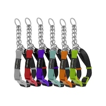 Nunbell Köpek Boyun Tasması Zincirli 2 Cm Çok Renkli