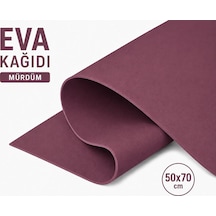 Eva Kağıt, Çiçek Yapım Eva, Dekoratif Süsleme Ve Elişi Kağıdı, 1.5 Mm - 50x70 Cm - Mürdüm