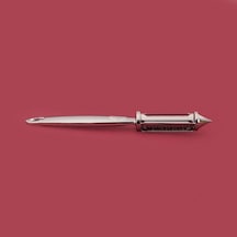 Tohana Çift Bıçaklı Yan Soyacak - Gümüş - 18 Cm Gümüş