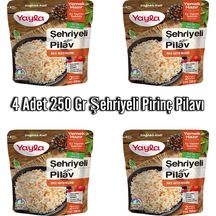 Yayla Şehriyeli Pirinç Pilavı Aç Isıt Ye Hazır Yemek 4 x 250 G