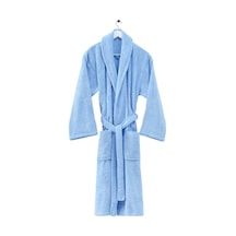 Menderes Home Cotton Collection Bukle Xlarge Bornoz Düz Mavi Menderes Home Cotton Collection Bukle Xlarge Bornoz Düz Mavi