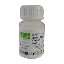 Kumaş Boyası Tişört Çanta Tekstil Boyası 25 Ml 1 Adet Südor Kumaş Boyası Tek Şişe 1 Adet Beyaz