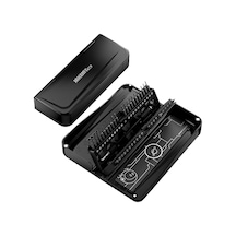 Wezone Jm-8180 47 Parça Cırcırlı Tornavida Seti - Telefon Tamiri Ve Parça Çıkartma Araçları, Krom Vanadyum Çelik, Plastik Kutulu Siyah