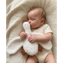 Suvoltastore Teddy Peluş Ördek Uyku Arkadaşı Beyaz Beyaz