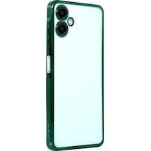 Samsung Samsung Uyumlu Galaxy A07 4g Razer Lensli Silikon - Yeşil