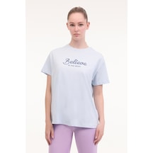 Kinetix Wl Gemına 11bt211 5fx Açık Mavi Kadın Kısa Kol T-shirt 000000000102006517 Mavi