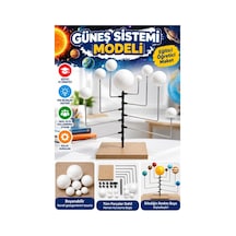 Güneş Sistemi Modeli 1 Paket Gezegenler Sistemi Strafor Köpük Toplu Maket Deney Fen Bilgisi Okullar İçin Öğretici