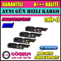 Xerox 6010 Uyumlu Toner Mavi