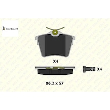 Arka Fren Balatasi 407-c5 Iii 1.6hdi -2.0