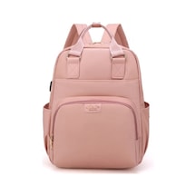 Çok Fonksiyonlu Anne Bebek Bakım Çantası Pembe