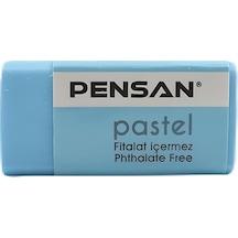 Pastel Silgi Çok Renkli Silgi Rainbow Set - 1 Adet Mavi