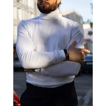 Diona Balıkçı Yaka Kazak 11016675 Beyaz