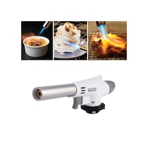 1300 C Çok Amaçlı Gaz Torch Çakmak - Mutfak, Mangal, Lehimleme Pürmüz Alev Tabancası 4741