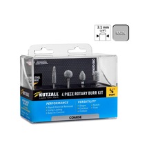 Kutzall 18ckıt01 Kalın Diş Ahşap Törpü Seti 4 Parça Sap: 3.1mm