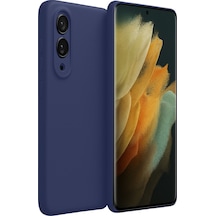 Samsung Galaxy Uyumlu S25 Edge First Silikon - Lacivert Bzsxx00 1