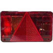 Stop Lambası 5 Fonksiyonlu 240 142 Mm İngiliz Karavan-dorse Sol