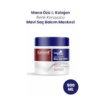 Gümüş Küllü Ve Soğuk Saçlar İçin Maca Özlü Blue Hair Mavi Saç Maskesi 500 Ml - 858536698