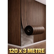 120cmx3 Metre Rulo Sxp Umber Kahve Yapışkanlı Duvar Paneli Kağıdı Ev Ofis Otel Kc-rh5089-4-701 Umber Kahverengi