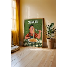 Doğal Ahşap Çerçeveli Modern Mutfak Posteri 19
