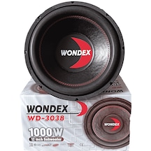 Wondex 1000w 350rms 30cm Bass Subwoofer Profesyonel Hoparlör