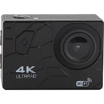 Motorsiklet,kurye İçin Aksiyon Kamerası 2 İnç Hd Ekran Suya Karşı Dayanıklı 170 Derece Geniç Açılı Siyah