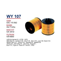 Wy 107 Volkswagen Golf - Jetta - Passat Yağ Filtresi Wunder