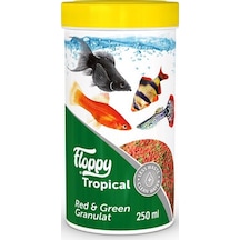 Floppy Tropical Red Green Balık Yemi 250 Ml