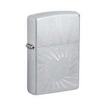 Zippo 205 Heart Rays Design Çakmak Çok Renkli