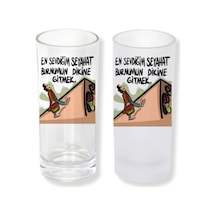 Burnumun Diki Buzlu Ya Da Buzsuz Seçenekleriyle Rakı Bardağı