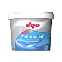 Dyo Teknoplast Silinebilir Silikonlu İç Cephe Boyası 7,5 Lt Beyaz 0001 7,5 L