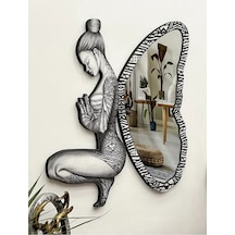 Fawdecor Kanatlı Dekoratif Duvar Aynası Özel Tasarım