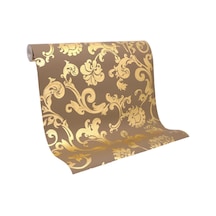 Duvar Kağıdı Altın Damask Dash Design Golden Cup - Vinil (419026419)