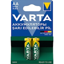 Varta Nı-mh 1.2v 2100 Mah Hr6 Aa Şarjlı 2'li Kalem Pil