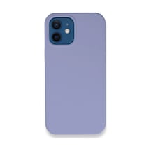 Apple iPhone Uyumlu 12 Kılıf Lansman Legant Silikon - Lila İtdark7931
