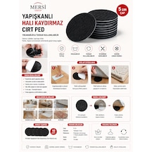 Yapışkanlı Halı Kaydırmaz Cırt Ped Yıkanabilir Ve Tekrar Kullanılabilir 5 Cm