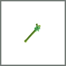 Pawise Çiçekli Kedi Boyun Tasması Yeşil 30 Cm Mmbz