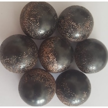 7 Adet 21mm Metal Düğme Alttan Delikli