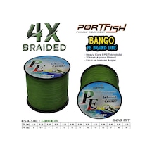Portfish Bango 4 Kat Ip Misina 600 Mt Yeşil (416525607)