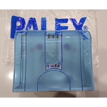 Palex 3570-1 Z Katlı Kağıt Havlu Dispenseri Şeffaf Mavi-200 Lü Şeffaf - Mavi