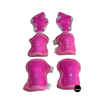 Paten Kaykay Scooter Bisiklet Koruyucu Set Takımı Pembe