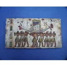 Wise Mısır Tarihi-DUVAR PLAKETİ - MISIR GEMİSİ-23,5*12,5*1,5 CM.