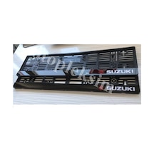 Suzuki Logolu Yazılı Pleksi Takmatik Plakalık Takımı 2'Li Set 548332017